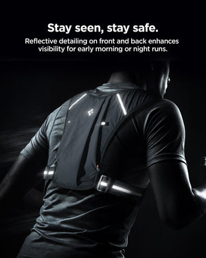 Spigen Running Vest – Dynamic Shield A720 — Black L–XL, fit, construction or use view 27