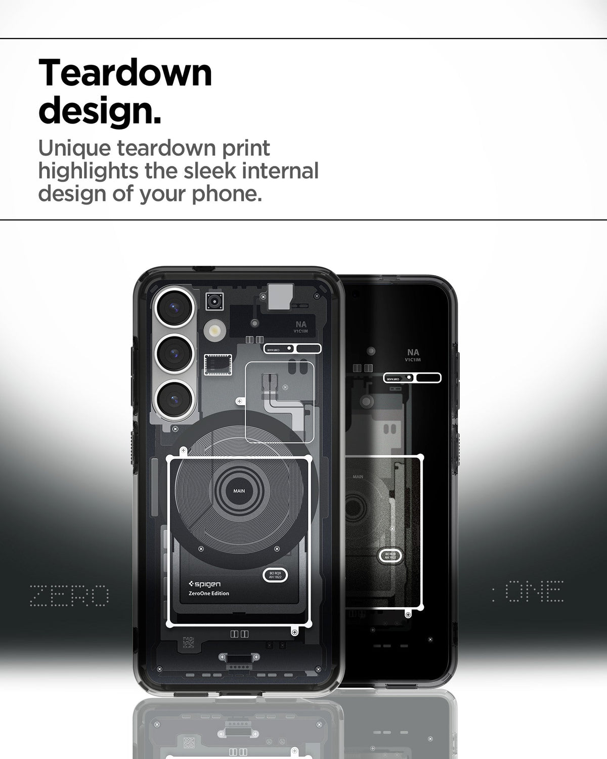 Spigen Galaxy S25 Case Ultra Hybrid MagFit Zero One view 13