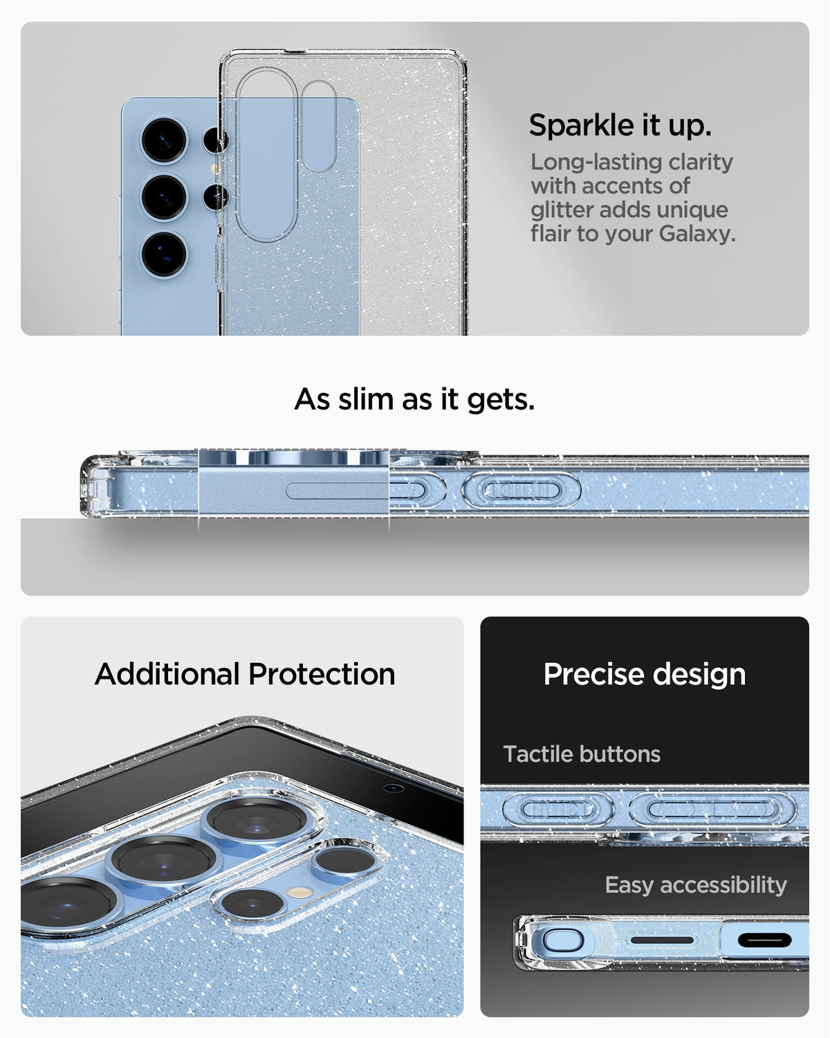 Spigen Galaxy S25 Ultra Case - Liquid Crystal – Crystal Quartz – product image 18