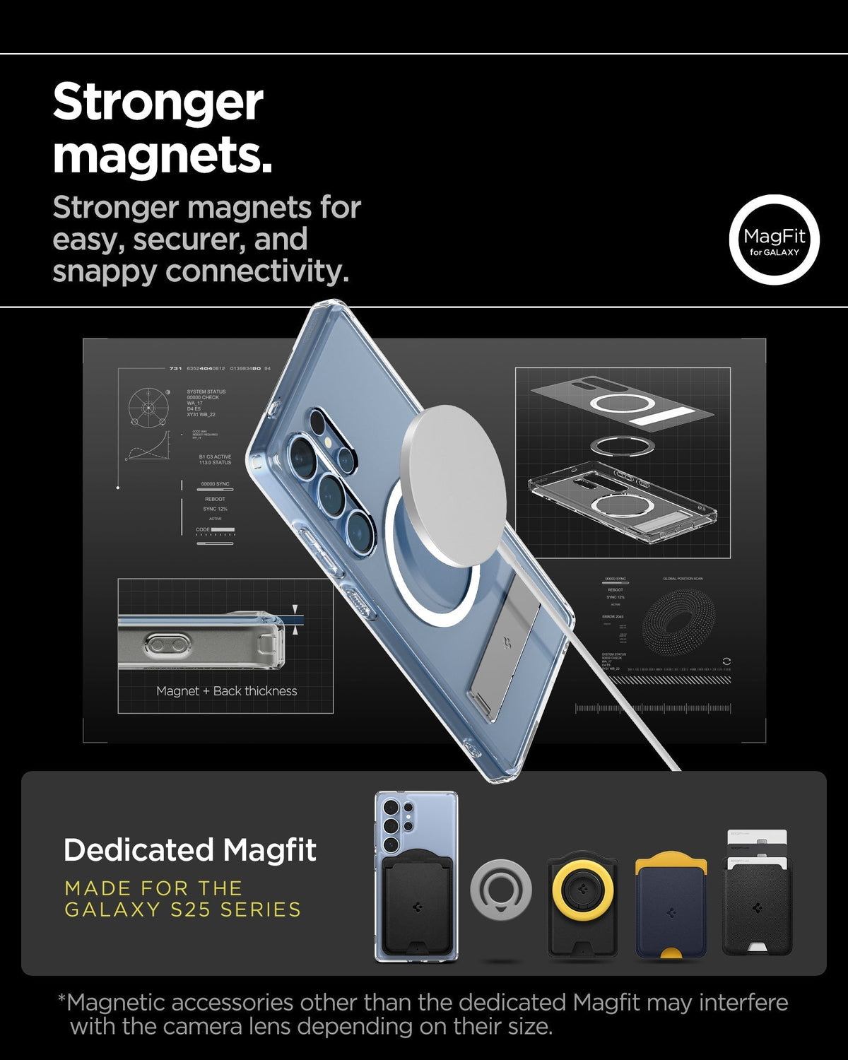 Spigen Galaxy S25 Ultra Case Ultra Hybrid S MagFit view 19