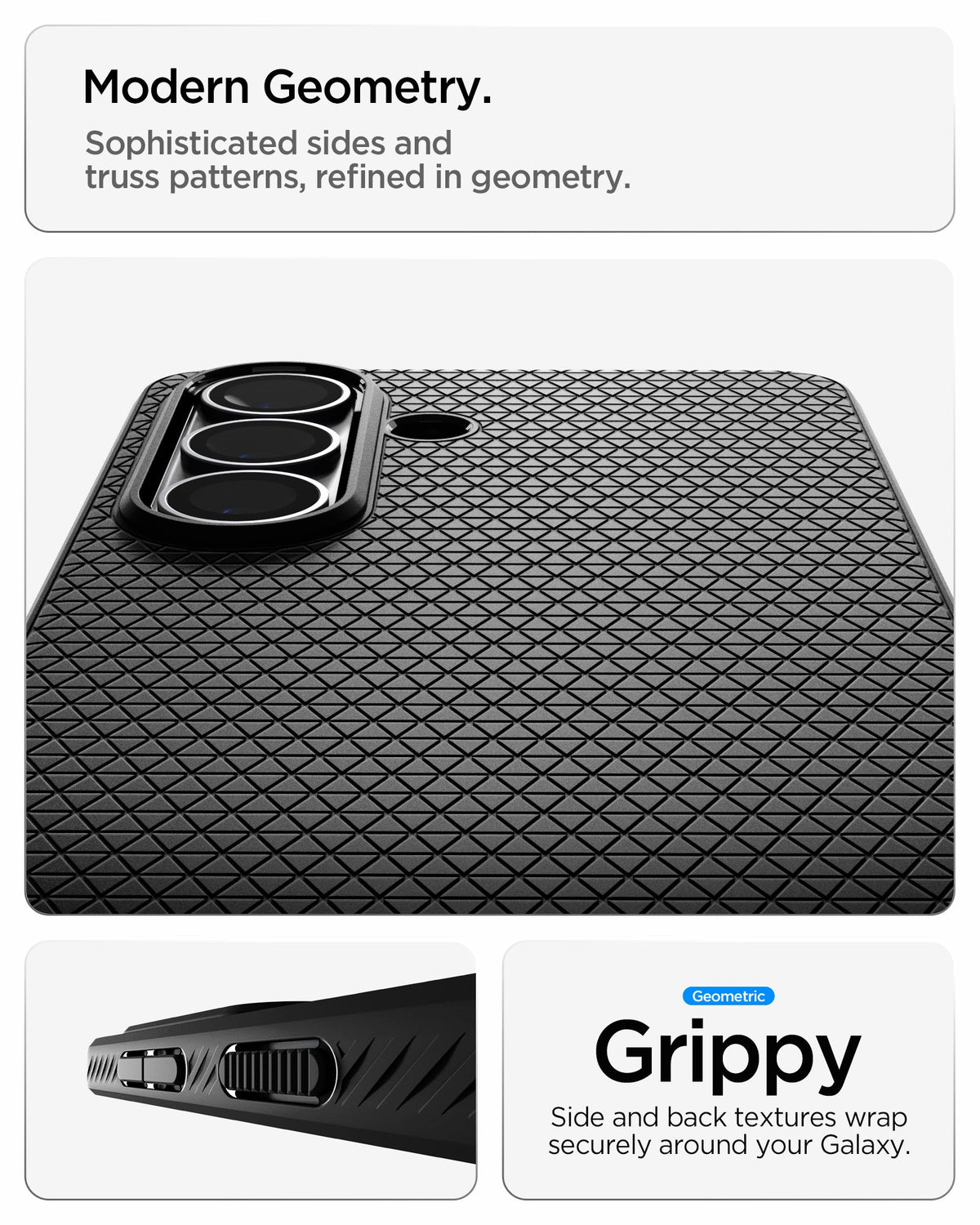 Spigen Galaxy S26 Plus Case – Liquid Air – Matte Black – product image 19