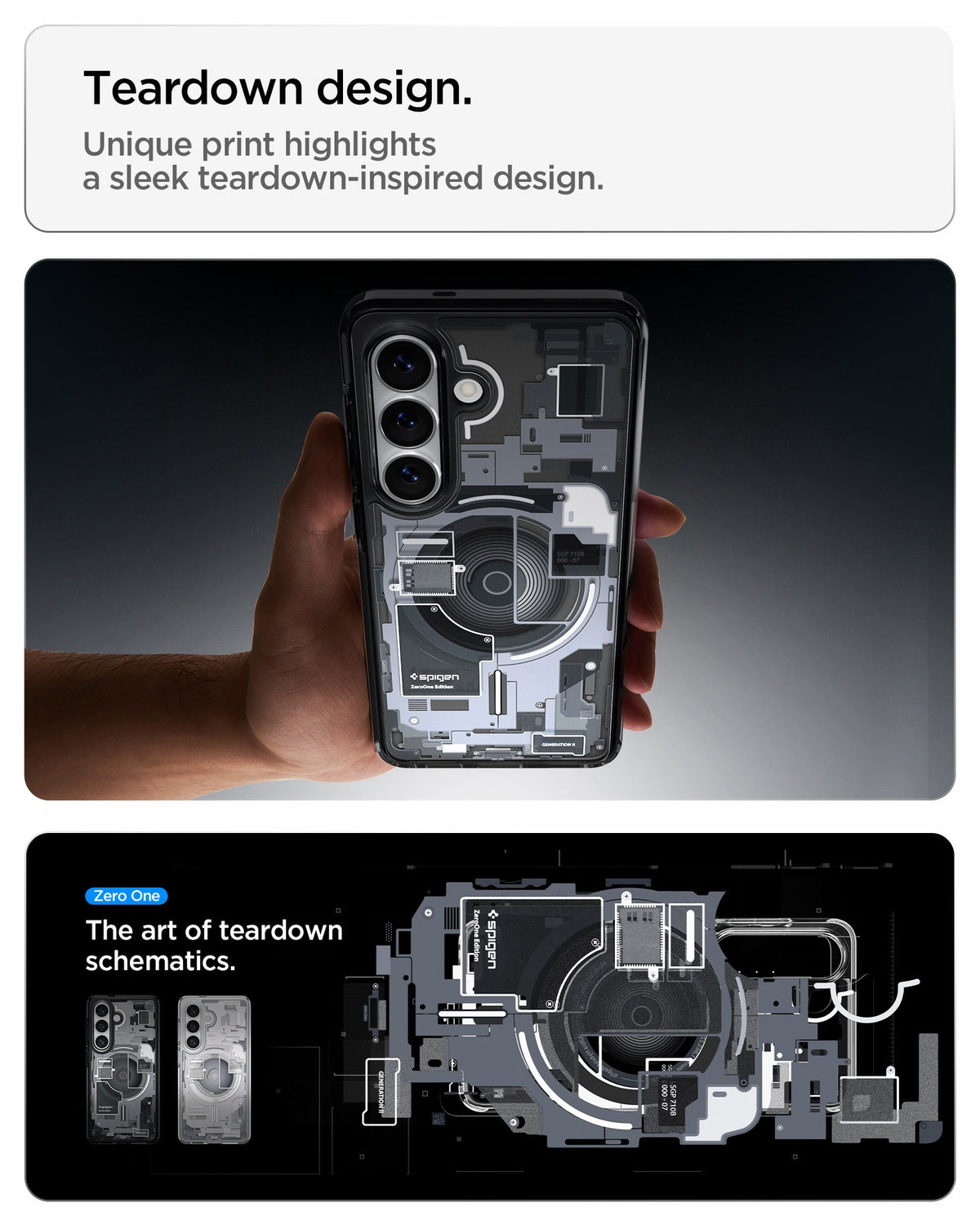 Spigen Galaxy S26 Plus Case – Ultra Hybrid Zero One (MagFit) – Zero One Black – product image 18