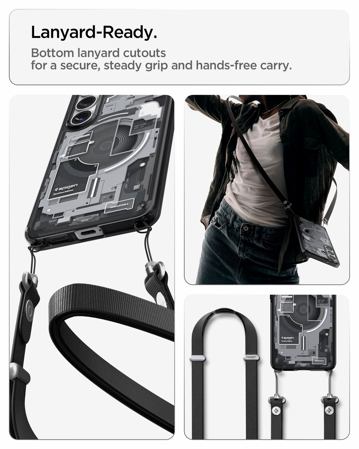 Spigen Galaxy S26 Plus Case – Ultra Hybrid Zero One (MagFit) – Zero One Black – product image 22