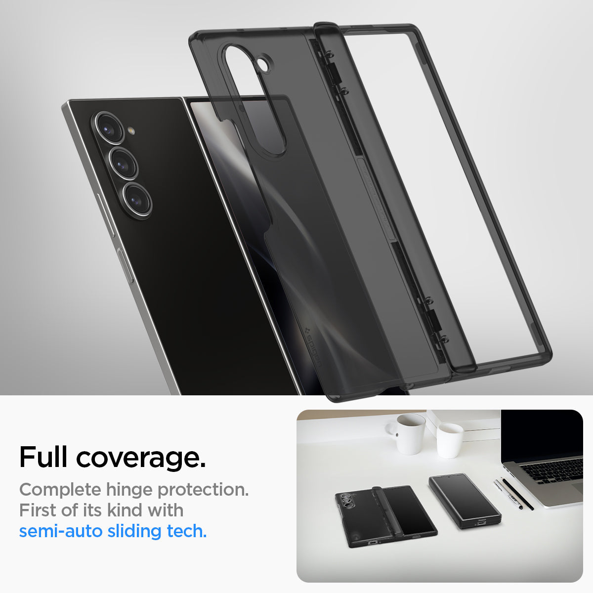 Spigen Galaxy Z Fold 6 Case - Ultra Hybrid Pro – Crystal Clear – product image 20