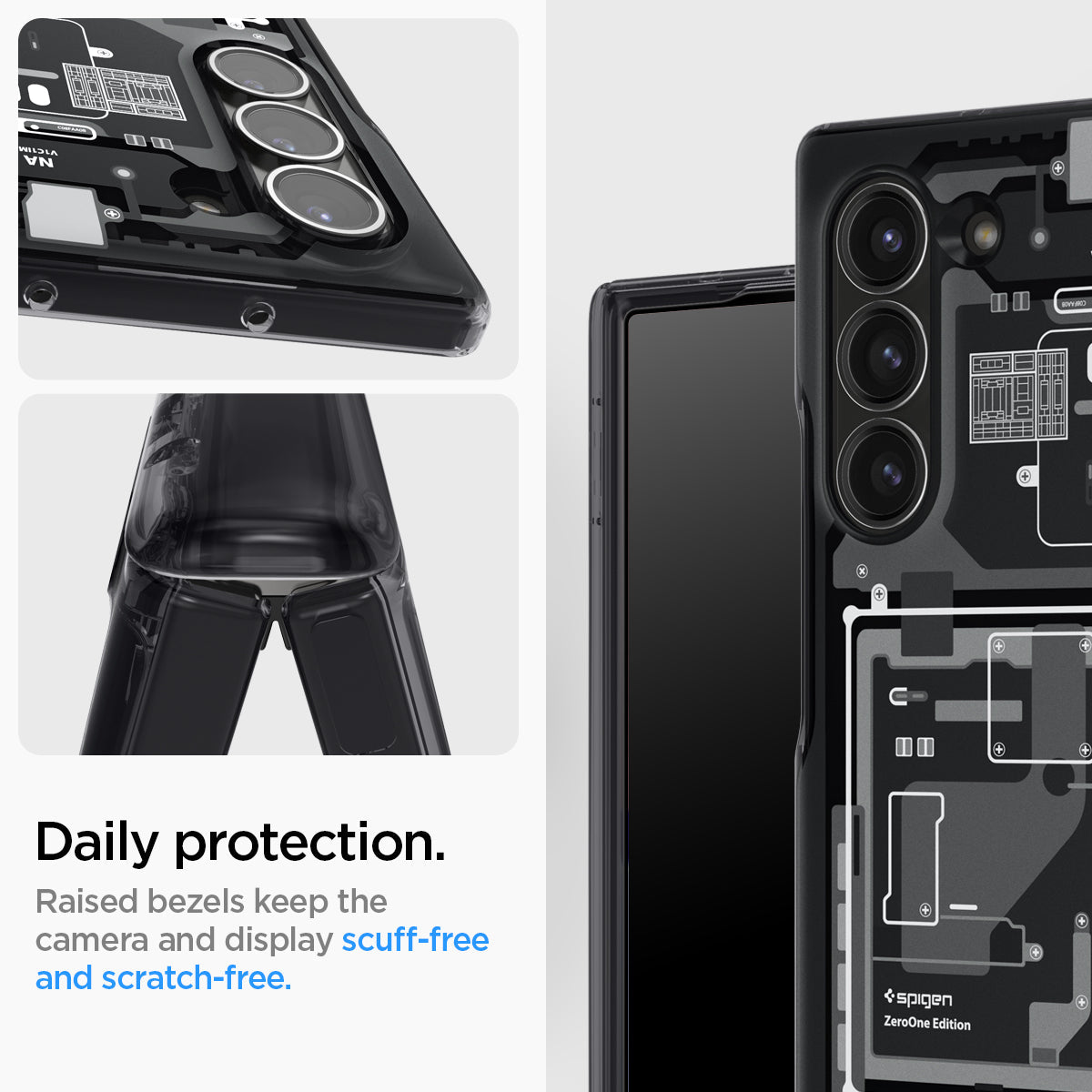 Spigen Galaxy Z Fold 6 Case Ultra Hybrid Pro Zero One view 11