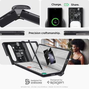 Spigen Galaxy Z Fold 6 Case Ultra Hybrid Pro Zero One view 12