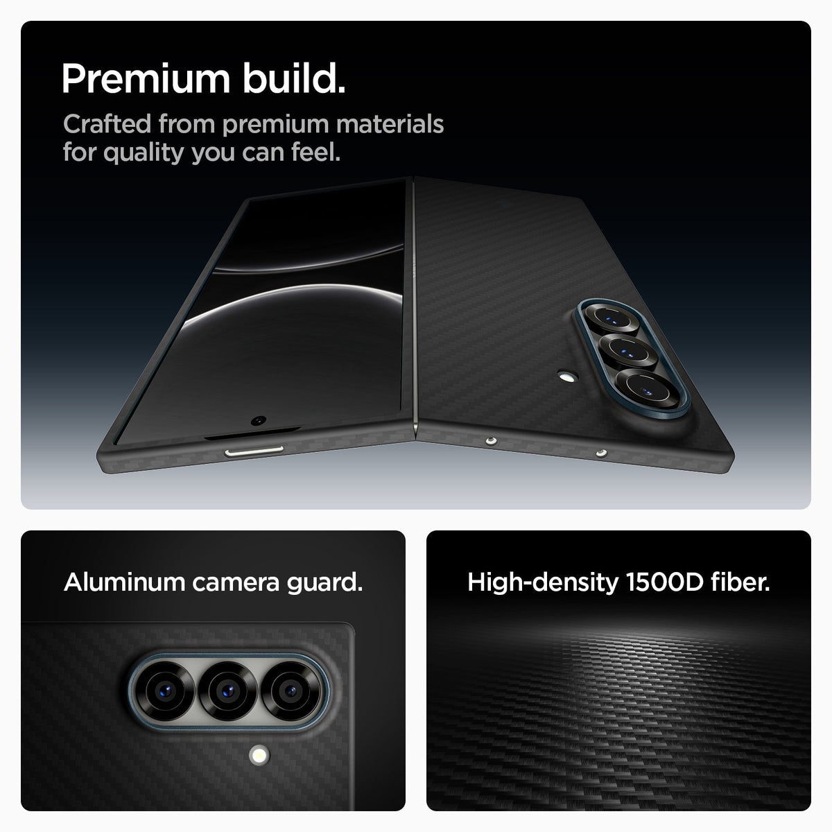 Spigen Galaxy Z Fold 7 Case Air Skin Aramid view 10