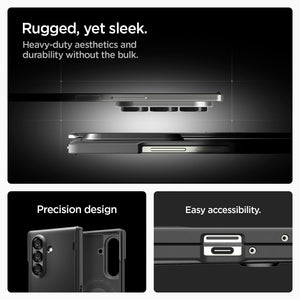 Spigen Galaxy Z Fold 7 Case – Slim Armor Pro (MagFit) – Black – product image 21