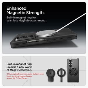 Spigen Galaxy Z Fold 7 Case – Tough Armor Pro (MagFit) – Black – product image 11
