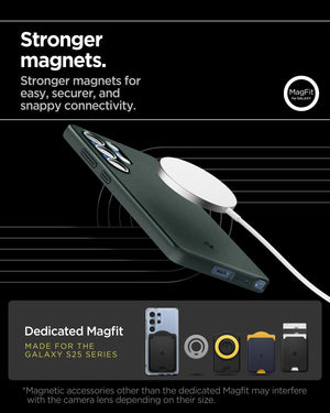 Spigen Galaxy S25 Ultra Case - Thin Fit MagFit – Abyss Green – product image 18
