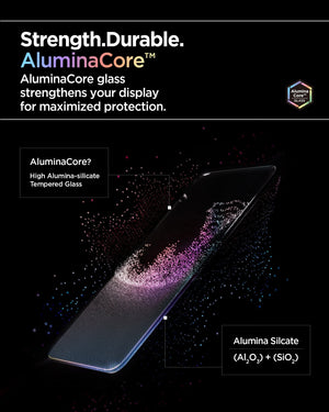Spigen iPhone 18 Pro / 17 Pro Screen Protector – GLAS.tR AlignMaster S (2 Pack) — Clear AluminaCore glass