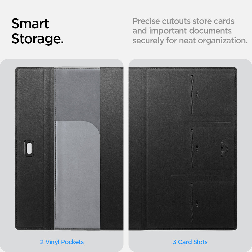 Spigen Car Registration & Insurance Holder Accessory Slim Document Wallet for Tesla Model 3/Y/S/X & Cybertruck view 8