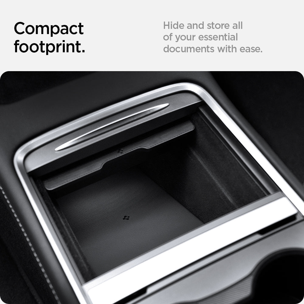 Spigen Car Registration & Insurance Holder Accessory Slim Document Wallet for Tesla Model 3/Y/S/X & Cybertruck view 12