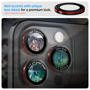 Spigen iPhone 15 Pro Max / 15 Pro Lens Protector – Optik Pro EZ Fit – L-Series product image 12