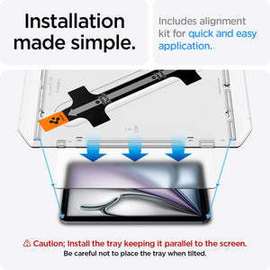 Spigen iPad Air 11-inch (2024–2026) Screen Protector Paper Touch EZ Fit (1 Pack) view 8