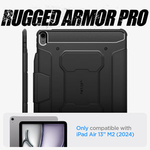 Spigen iPad Air 13-inch Tablet Case Rugged Armor Pro view 12