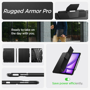 Spigen iPad Air 13-inch Tablet Case Rugged Armor Pro view 17