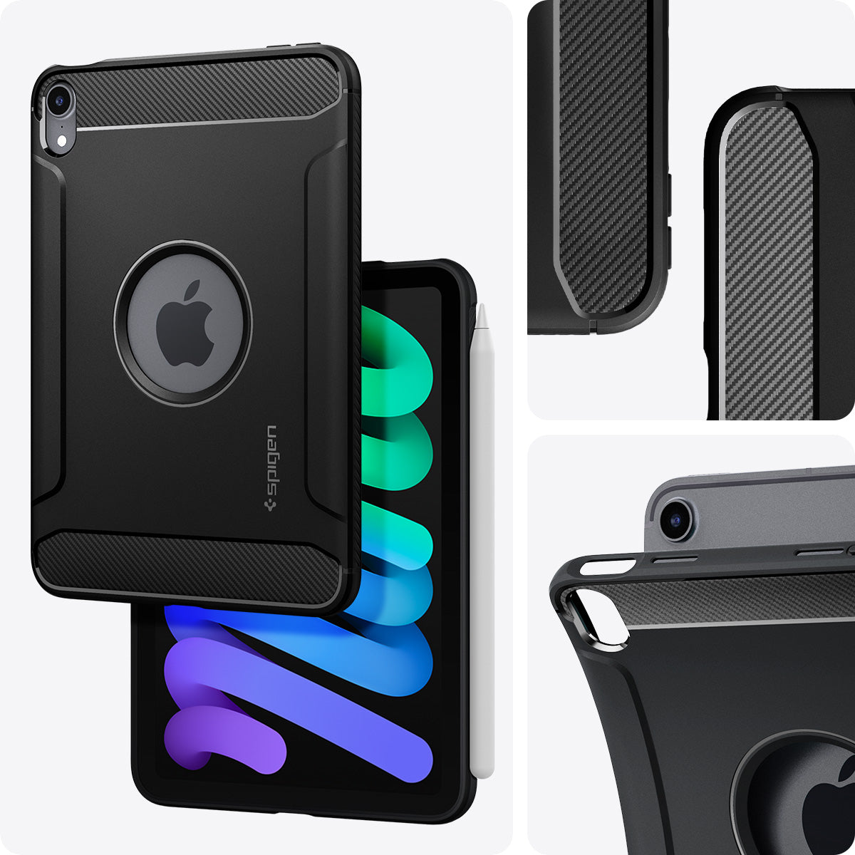 Spigen iPad Mini 7 / 6 Tablet Case Rugged Armor view 11