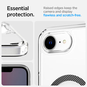 Spigen iPhone 17e and iPhone 16e Case – Ultra Hybrid MagFit – Carbon Fiber – detail image 12