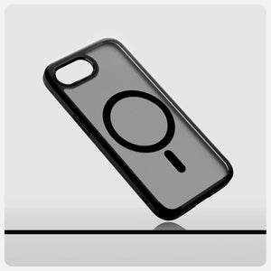 Spigen iPhone 17e and iPhone 16e Case – Ultra Hybrid MagFit – Frost Black – detail image 5