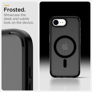 Spigen iPhone 17e and iPhone 16e Case – Ultra Hybrid MagFit – Frost Black – detail image 12