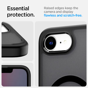 Spigen iPhone 17e and iPhone 16e Case – Ultra Hybrid MagFit – Frost Black – detail image 13