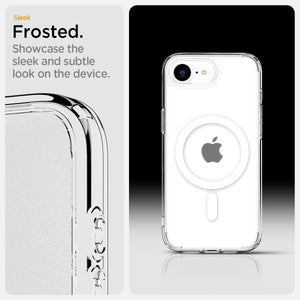 Spigen iPhone 17e and iPhone 16e Case – Ultra Hybrid MagFit – Frost White – detail image 10