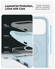 Spigen iPhone 17 Pro Max / 17 Pro Case – Silicone Fit (MagFit)