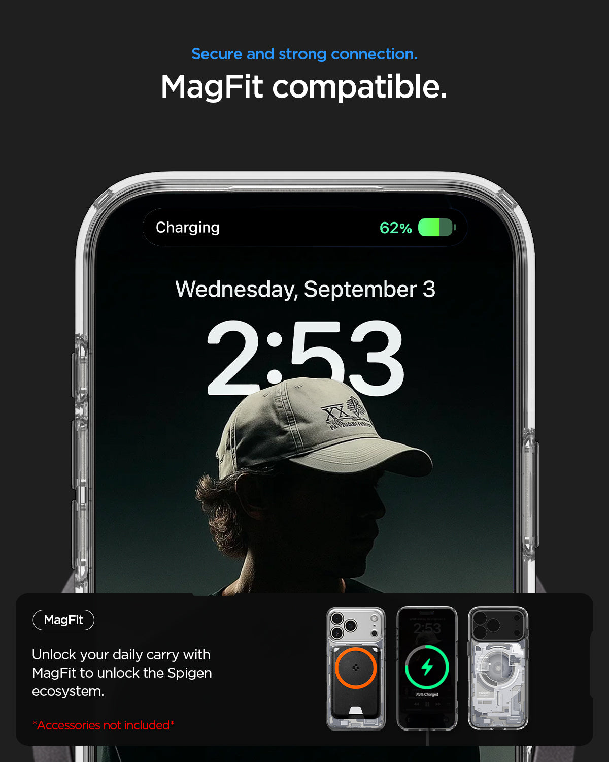 Spigen iPhone 17 Pro Case Ultra Hybrid Zero One (MagFit) view 16