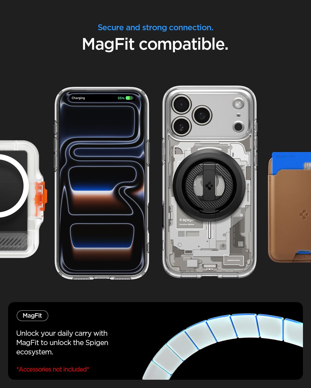 Spigen iPhone 18 Pro Ultra Hybrid Zero One (Mag Fit) - Zero One Natural Titanium - image 10