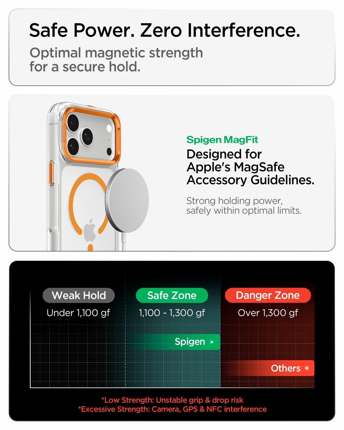 Spigen iPhone 18 Pro Ultra Hybrid Optik S (Mag Fit) - Clear Orange - image 8