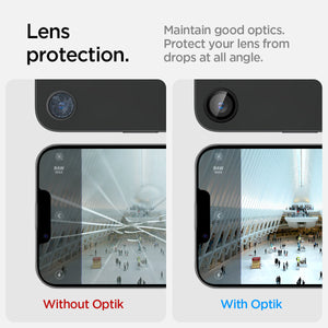 Spigen iPhone 17e / iPhone 16e Lens Protector Optik Pro EZ Fit (2 Pack) view 11