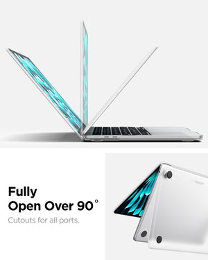 Spigen MacBook Air 13-inch M5/M4/M3/M2 Case - Airskin - Frost Clear - ACS11530 14