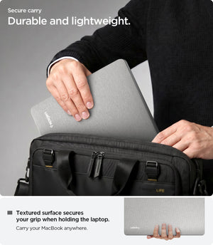 Spigen MacBook Pro 16-inch M5/M4/M3/M2/M1 Case - Urban Fit - Heather Gray - ACS10977 11