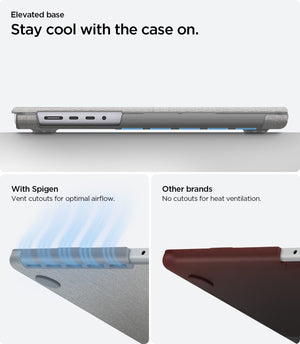 Spigen MacBook Pro 16-inch M5/M4/M3/M2/M1 Case - Urban Fit - Heather Gray - ACS10977 12