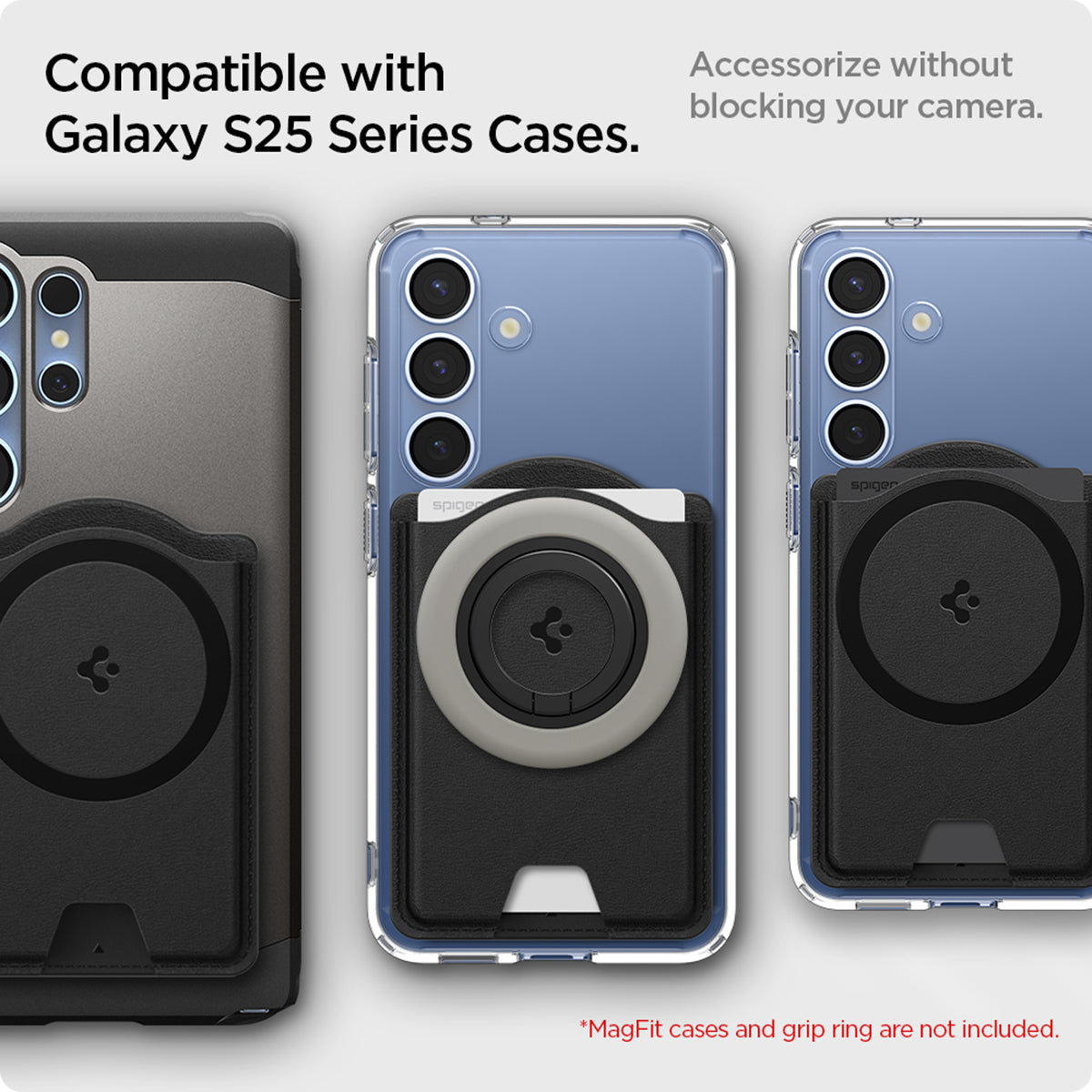 Spigen Galaxy Series MagFit 3 Cards Holder Accessory Valentinus (MagFit+) view 17