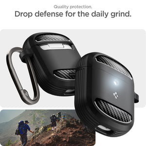 Spigen Google Pixel Buds Pro Case - Rugged Armor - Matte Black - image 14