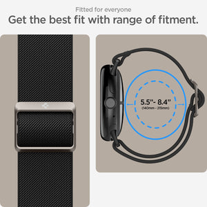 Spigen Google Pixel Watch 5 (45mm) Band – Lite Fit - Black - official image 8