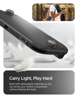 Lightweight Spigen Thin Fit 360 case for Nintendo Switch 2
