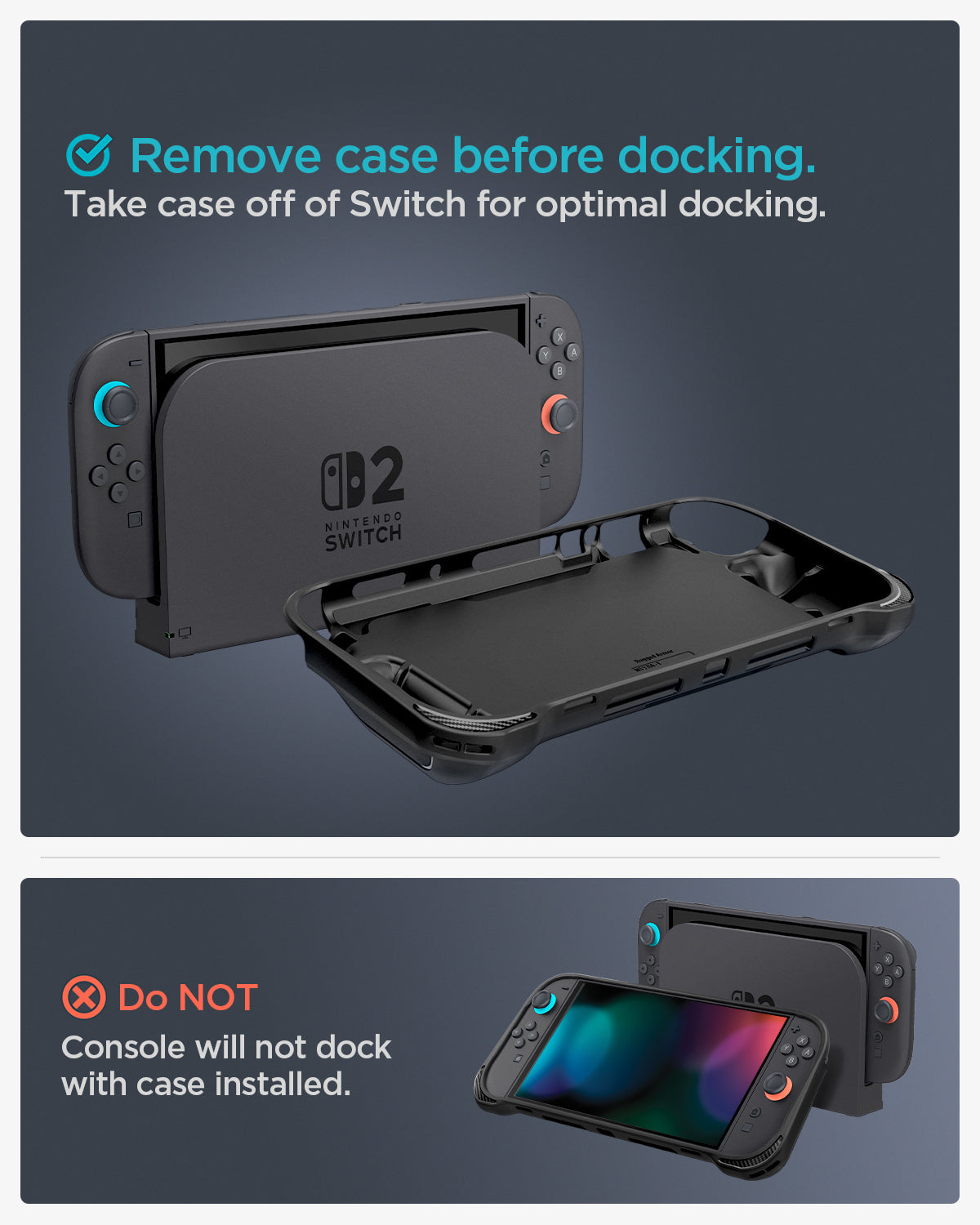 Spigen Nintendo Switch 2 Case Rugged Armor view 18