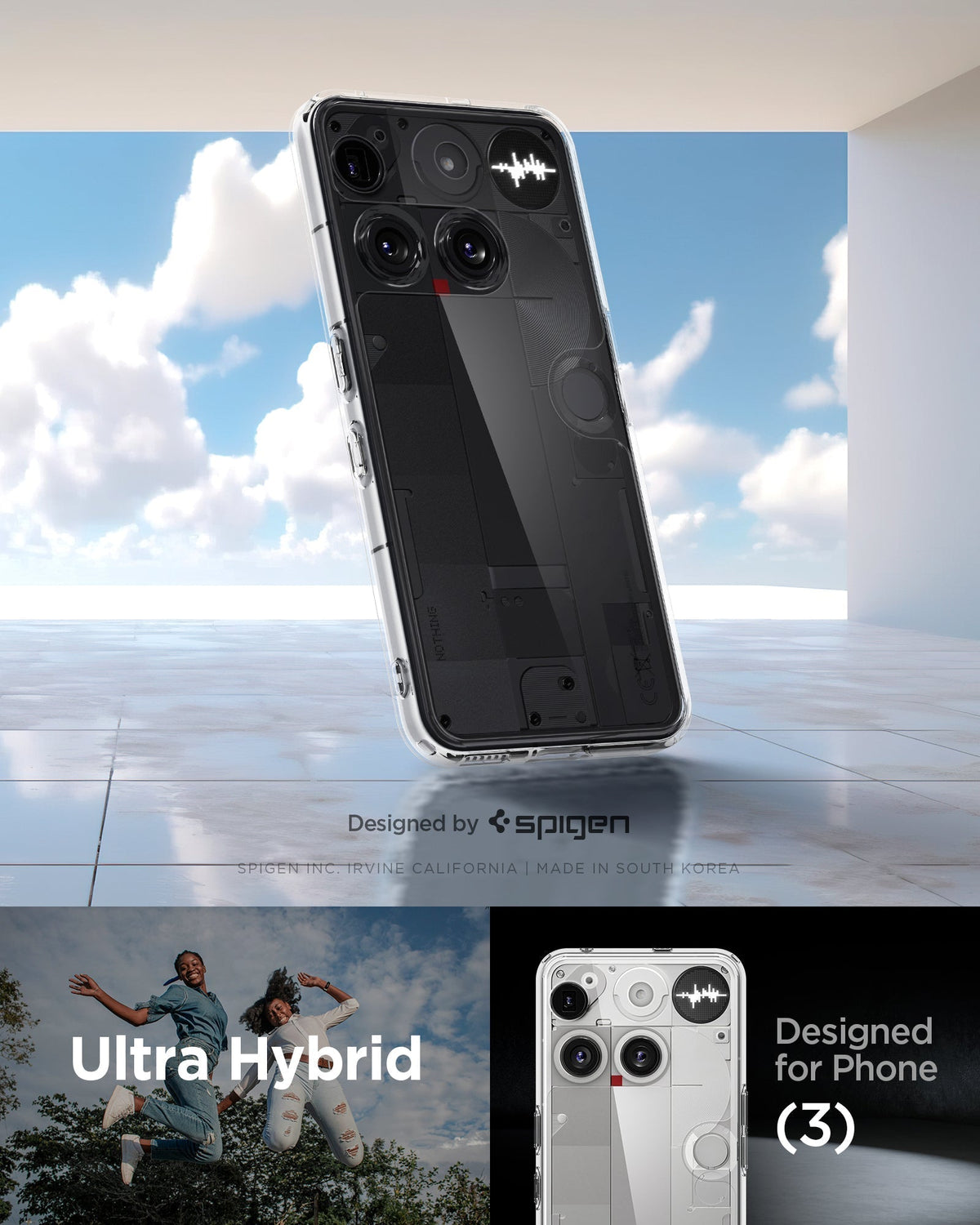 Spigen Nothing Phone (3) Case Ultra Hybrid view 5