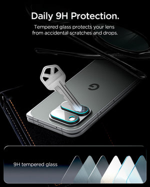 Spigen Optik EZ Fit Pro Camera Lens Protector for Pixel 11 Pro Fold (2 Pack) - Crystal Clear - image 6