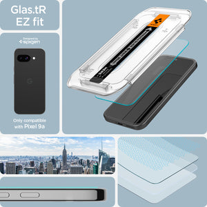 Spigen Pixel 9a Screen Protector GLAS.tR EZ Fit (2 Pack) view 8