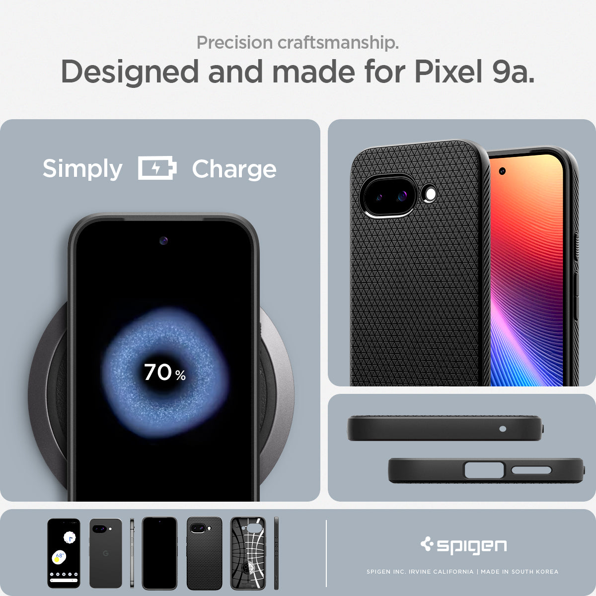 Spigen Pixel 9a Case Liquid Air view 17