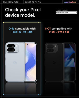 Spigen Pixel 10 Pro Fold Screen Protector GLAS.tR EZ Fit Pro (2 Pack) view 10