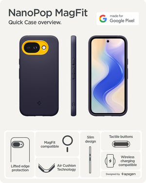 Spigen Google Pixel 10a Case Nano Pop MagFit (MagSafe Compatible, PixelSnap Ready) view 10