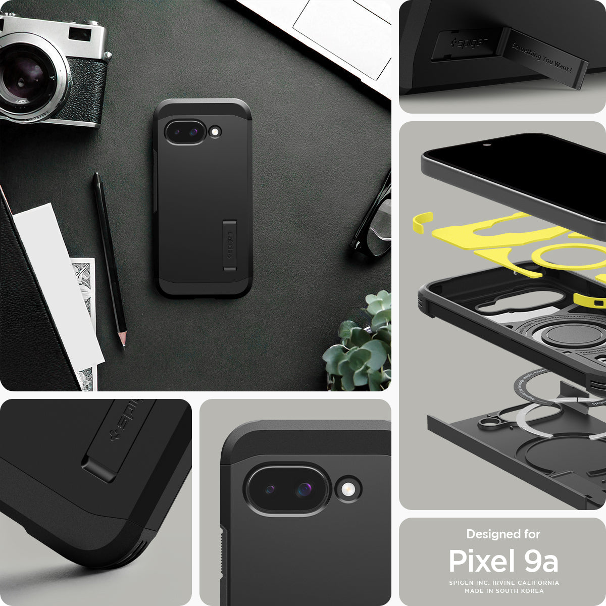 Spigen Pixel 9a Case Tough Armor AI (MagFit) view 11