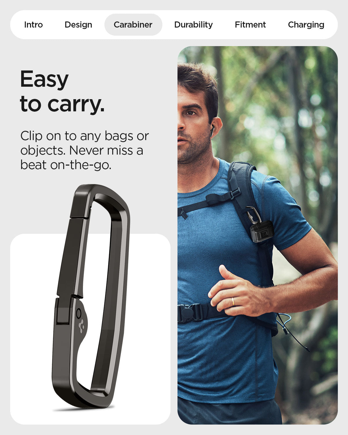 Spigen Pixel Buds 2a Case Lock Fit view 16