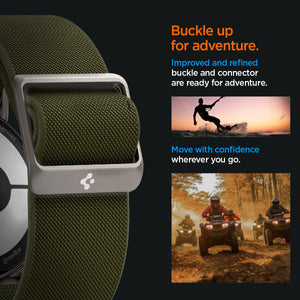 Spigen Google Pixel Watch 5 (41mm) Band – Lite Fit - Khaki - image 7