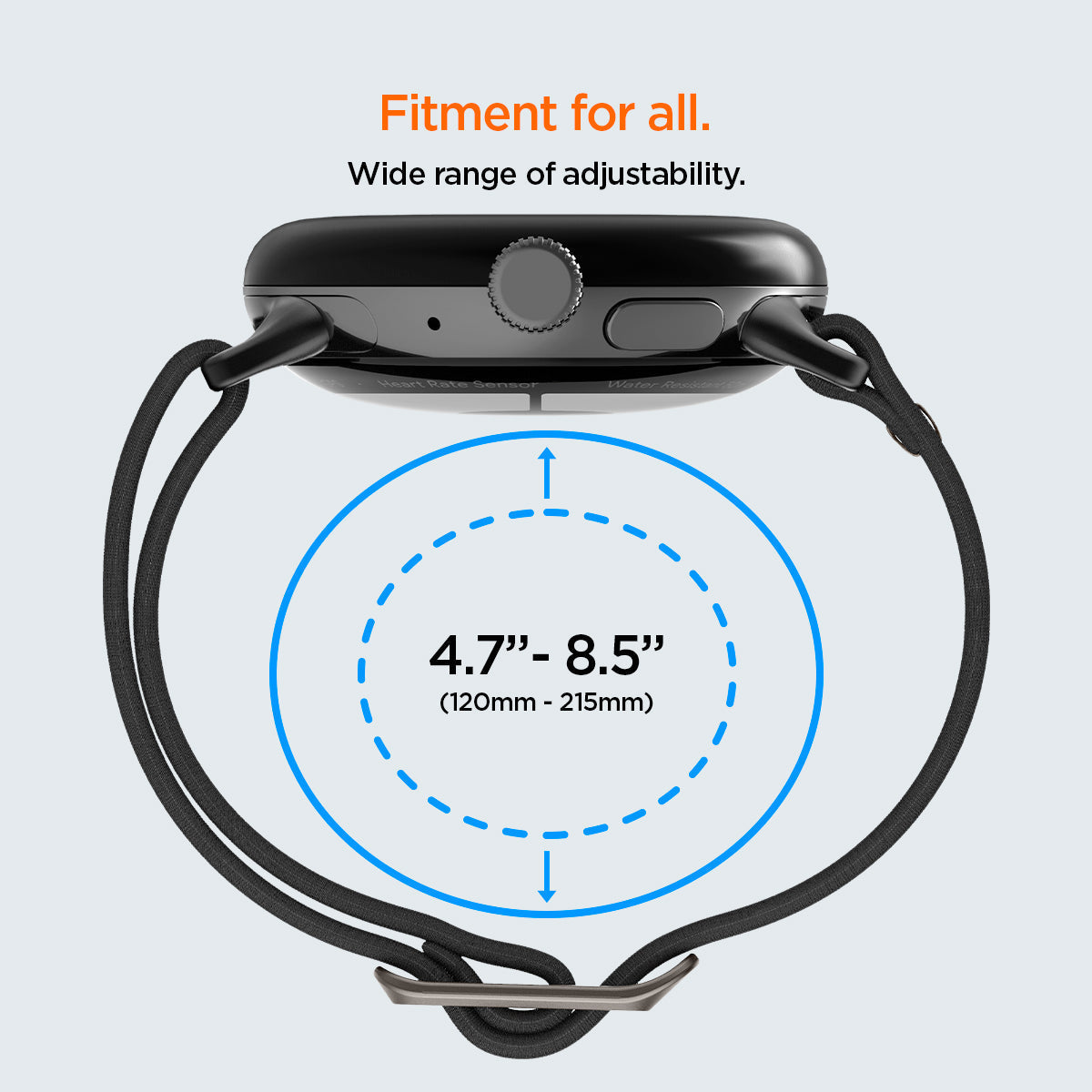 Spigen Google Pixel Watch 5 (41mm) Band – Lite Fit - Black - official image 10